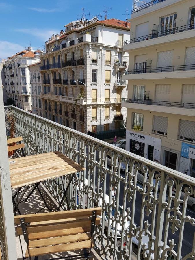 Cosy Central Studio Nice Rossini Large Balcony Luaran gambar